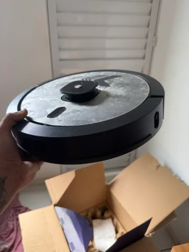 robô aspirador de pó com navegação a laser (LiDAR/LDS).
