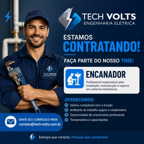 ? Vaga: Encanador para Obras de Casa Nova - Barueri/SP