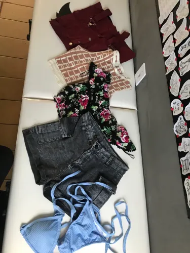Lote roupas 5 peças kit