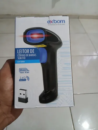 Leitor de código de barras sem fio