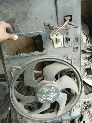 Defletor e ventoinha do Citroën xsara