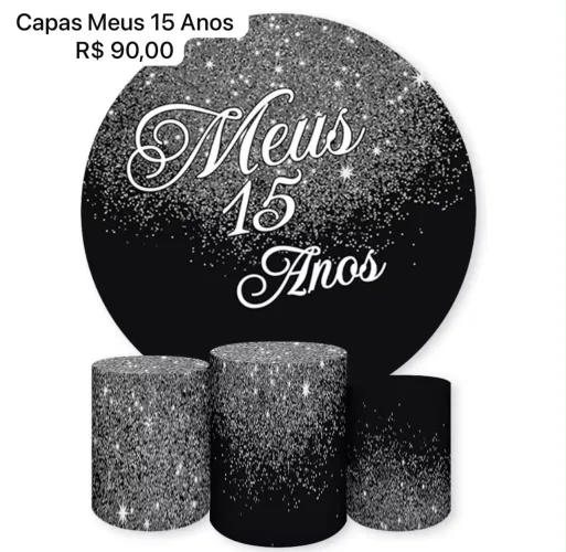 Vendo capas sublimadas de decoração vários temas (usadas)