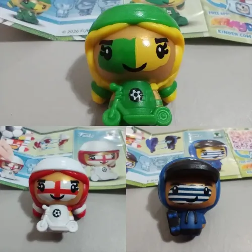 Brinquedo Kinder Copa do Mundo 2026