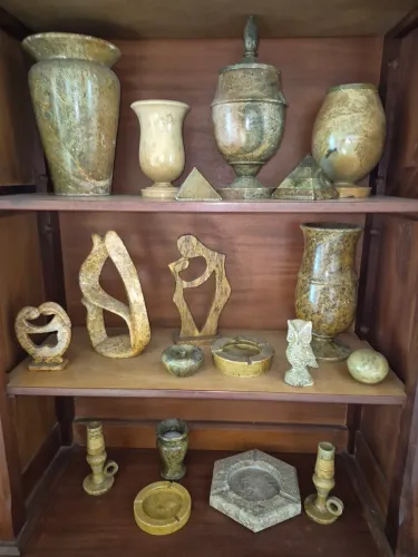 Conjunto de Pedra Sabão