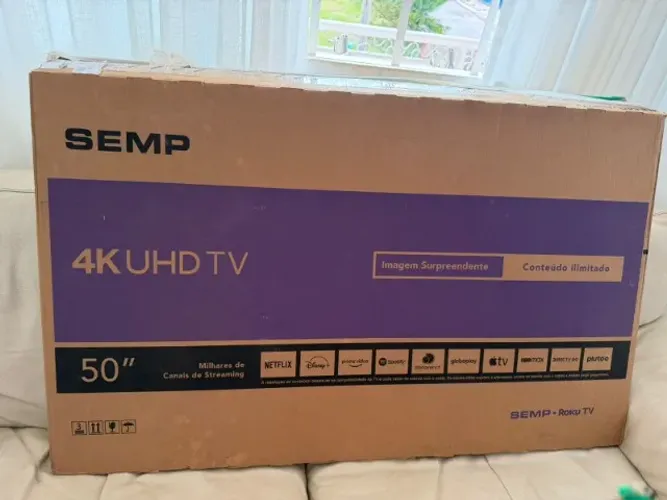 TV smart 50 polegadas Semp