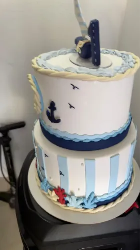 Enfeite de aniversário marinheiro