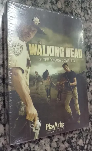 THE WALKING DEAD 2° TEMP.(4 DVD'S)novo/LACRADO/oportunidade única!