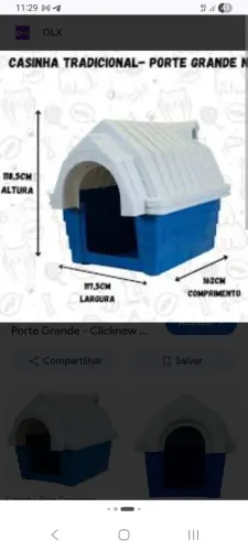 Casa para cachorro tamanho grande N°9