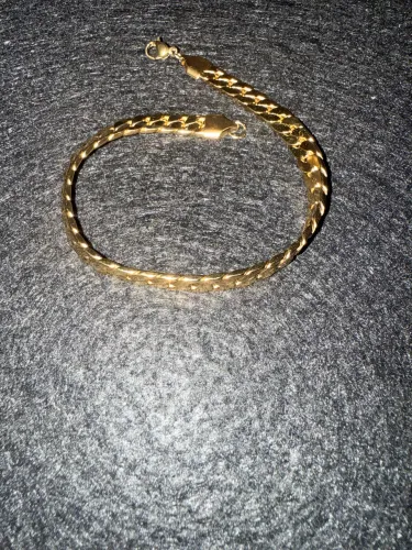 PULSEIRA MODELO GRUMET PRATA 925 BANHADA A OURO 18K