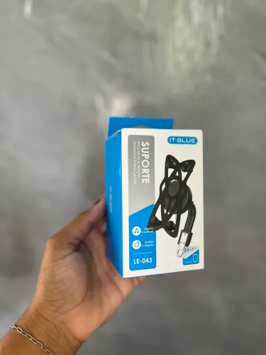 Suporte de celular para Moto retrovisor- 