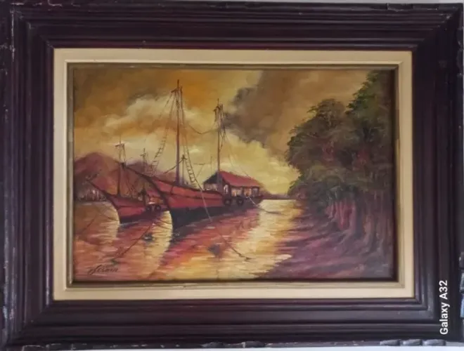 Pintura de Josan - Quadro em óleo sobre tela