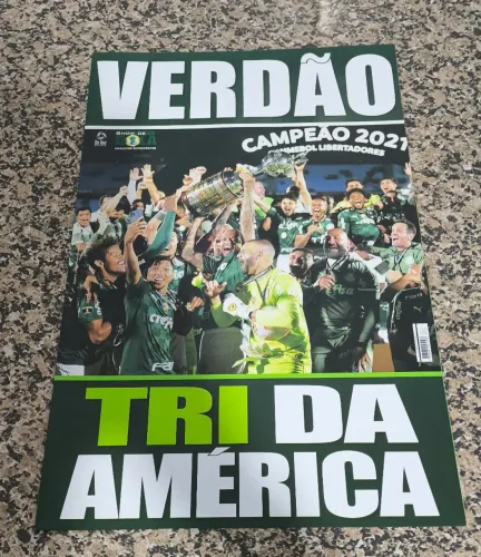 Poster Palmeiras Libertadores 2021