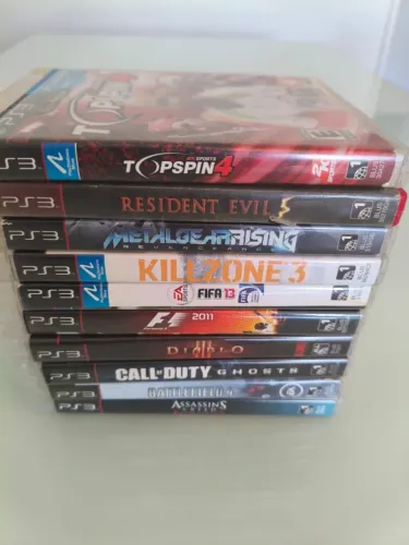 Lote 10 Jogos de Playstation 3 - PS3