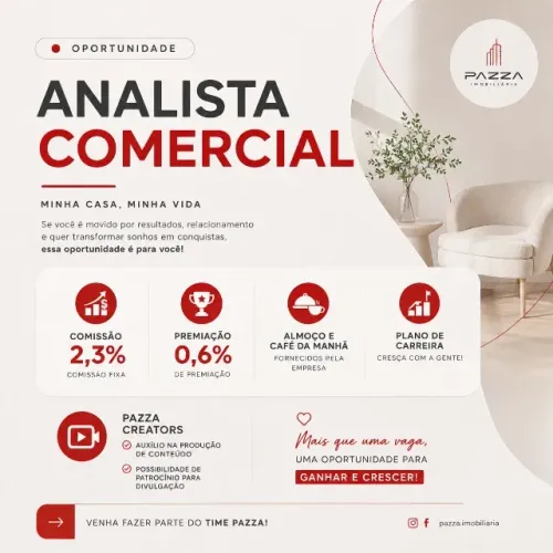 Consultor Comercial - Minha Casa Minha Vida