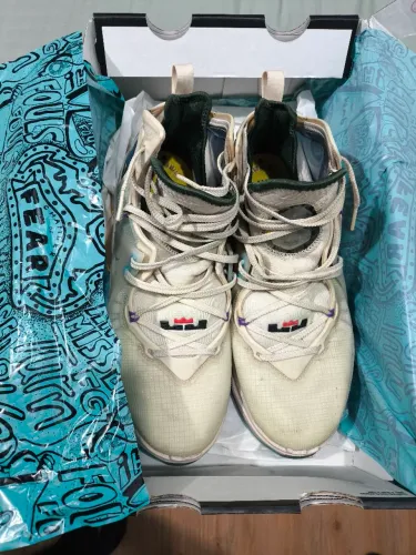 Tênis Nike LeBron 19 - tam 43 - bege