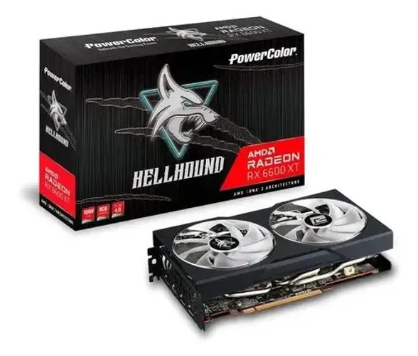 Placa de vídeo rx 6600 XT hellhound