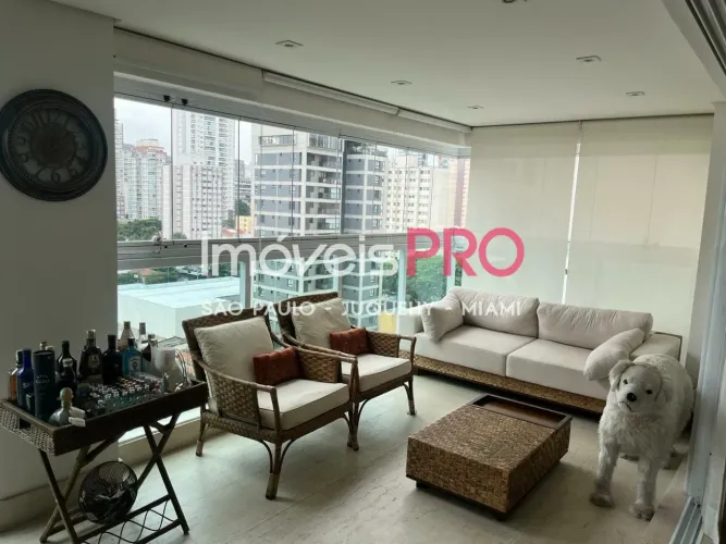 Apartamento de 210m² 100% mobiliado no Condomínio Momento Vila Olímpia