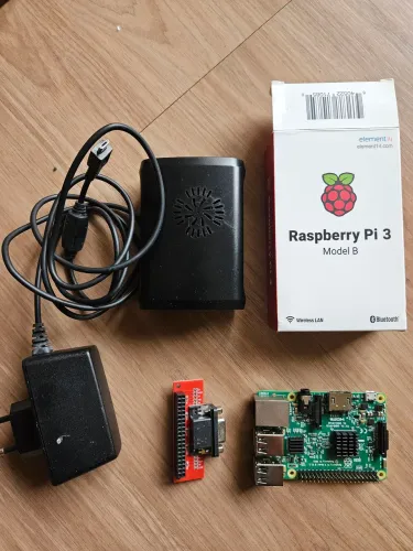 Raspberry pi 3 model b + case + caixa + vga666