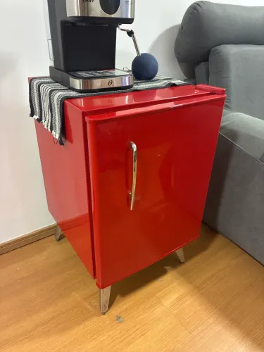 Frigobar Retro Electrolux Vermelho