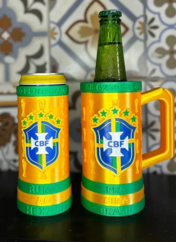 Porta lata e long neck