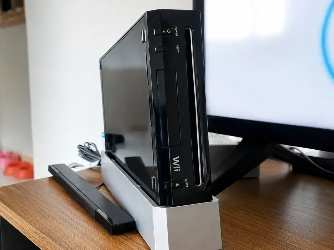 Nintendo Wii Preto + HD 500gb Cheio de Jogos