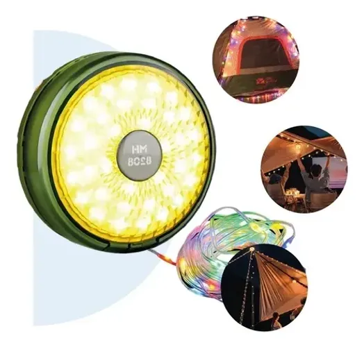 Fita De Luz Led Para Camping 10 Metros USB Recarregável