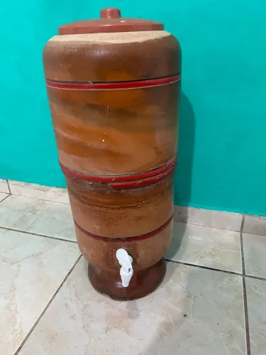 Filtro de barro 2 velas conservado ENTREGO