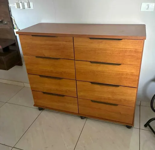 Cômoda com 8 gavetas / NOVO / entregamos