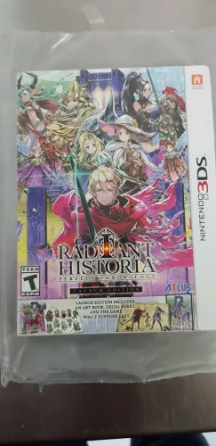 Radiant Historia Perfect Chronology Launch Edition Nintendo 3DS Novo Lacrado