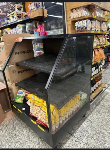 BALCÃO EXPOSITOR AQUECIDO 