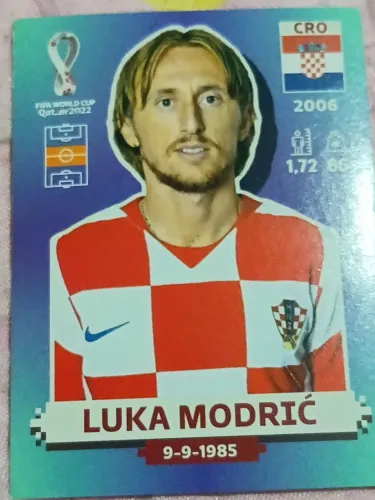 Figurinha luka modri? 2022