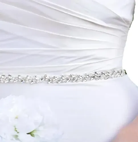 Cinto Bordado para Noiva Casamento - Cinto Pedraria
