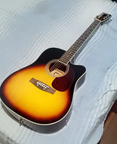 Violão tagima Memphis elétrico cordas novas 010