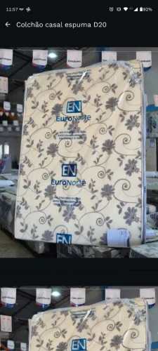 COLCHÃO CASAL ESPUMA D20