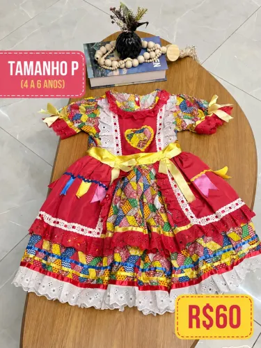Vendo Vestido Caipira Infantil