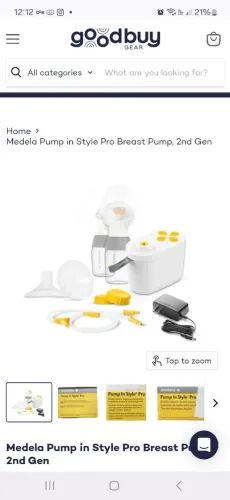 Bomba de leite Medela Pump in Style Pro