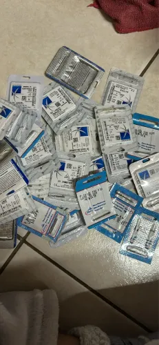 Megalote com mais de 30 Brocas e Gates Odontológicas Novas/Lacradas (Microdont / Fava)