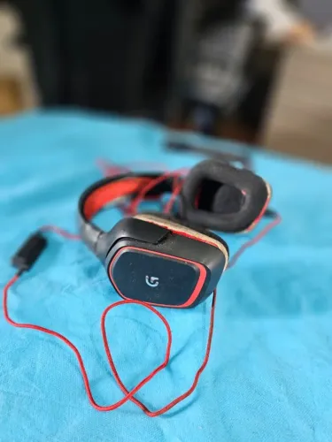 Headset Gamer Logitech G230 - Áudio e Mic 100% (Ler descrição)