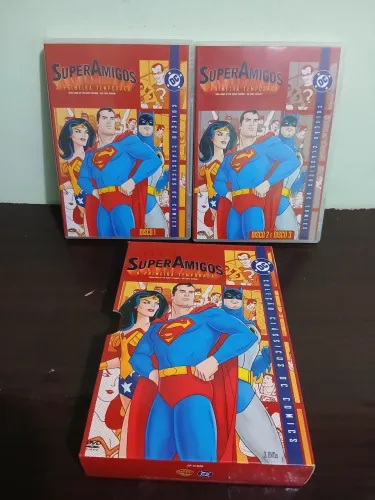 DVD BOX DC SUPER AMIGOS PRIMEIRA TEMPORADA COMPLETA