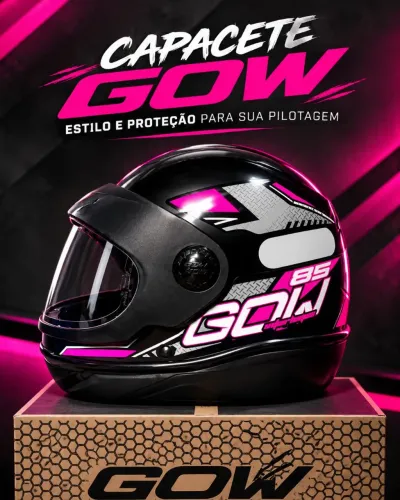 PROMOÇÃO DE CAPACETE GOW ?