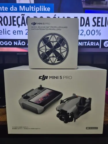 Drone DJI Mini 5 Pro (Fly More Combo controle C/Tela)
