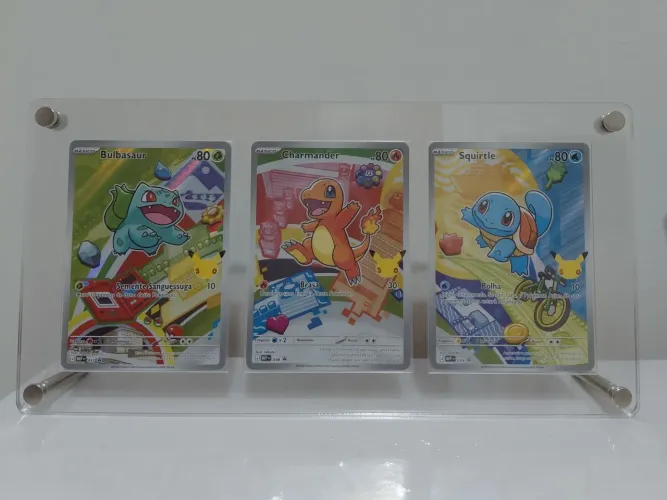 Trio de kanto parceiro inicial com toploader