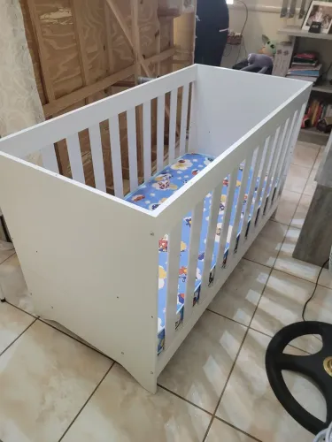 Berço com colchão Ortobom