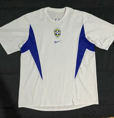 Camisa seleção brasileira 2002 treino