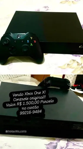 Vendo Xbox One X 1.300,00