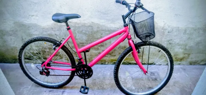 BICICLETA ARO 26 ROSA
