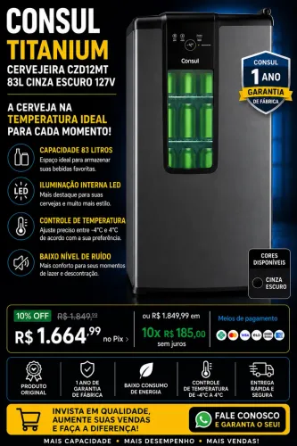 Cervejeira mini