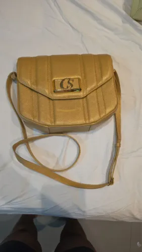 Bolsa couro Carmen Steffens 