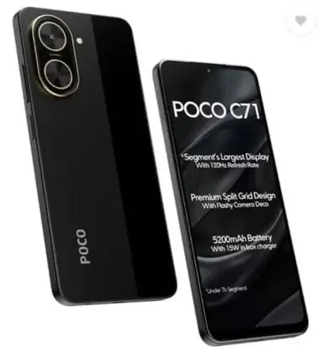 POCO C71 128GB - R$ 760,00