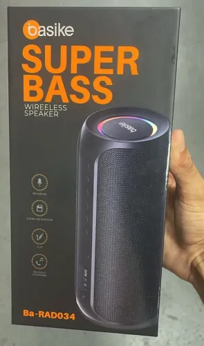 Caixa Basike SuperBass Alta Qualidade